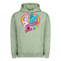 Pigment Oil Green pride lgbtq unicorn Urban Hoodie - OliviaCreatesArt
