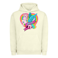 Pigment Pistachio pride lgbtq unicorn Urban Hoodie - OliviaCreatesArt