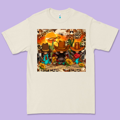 Western Gnomies Premium Tee Designed By Fadigitalartstudio