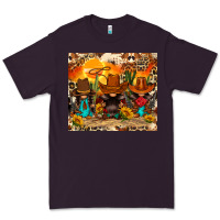 Plum western gnomies Premium Tee - FaDigitalArtStudio