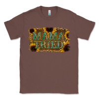 Chestnut Sunflower Leopard Mama Tried Classic Tee - Jasminsmagicworld