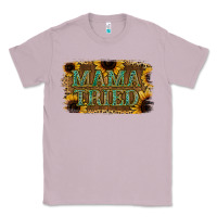 Lilac Sunflower Leopard Mama Tried Classic Tee - Jasminsmagicworld