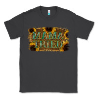 Smoke Sunflower Leopard Mama Tried Classic Tee - Jasminsmagicworld
