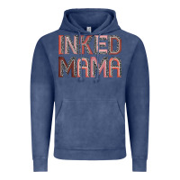Vintage Denim inked mama Vintage Hoodie - JahusDesignShop
