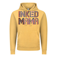Vintage Mustard inked mama Vintage Hoodie - JahusDesignShop
