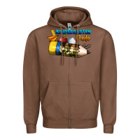 Chestnut kindergarten dude Zipper Hoodie - BundleAndBundleShop