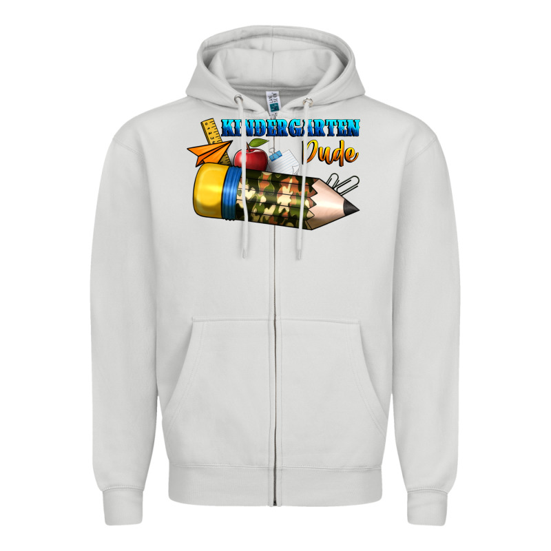 Kindergarten Dude Zipper Hoodie by BundleAndBundleShop | Teevron