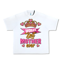 White world's best mother ever Urban Heavy Tee - Jasminsmagicworld