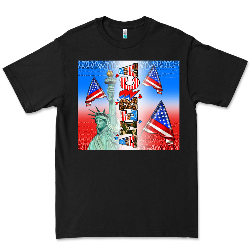 American Flag  And America Premium Tee by AdoDesignShop | Teevron