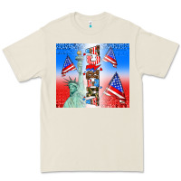 Bone american flag  and america Premium Tee - AdoDesignShop