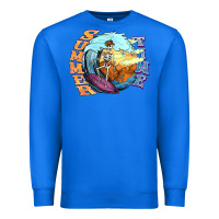 True Royal summer time skeleton surfing Premium Sweatshirt - NancyCooperArtShop