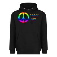 Black Peace Out Heavyweight Hoodie - Bettercallsaul