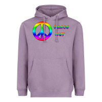 Lavender Peace Out Heavyweight Hoodie - Bettercallsaul