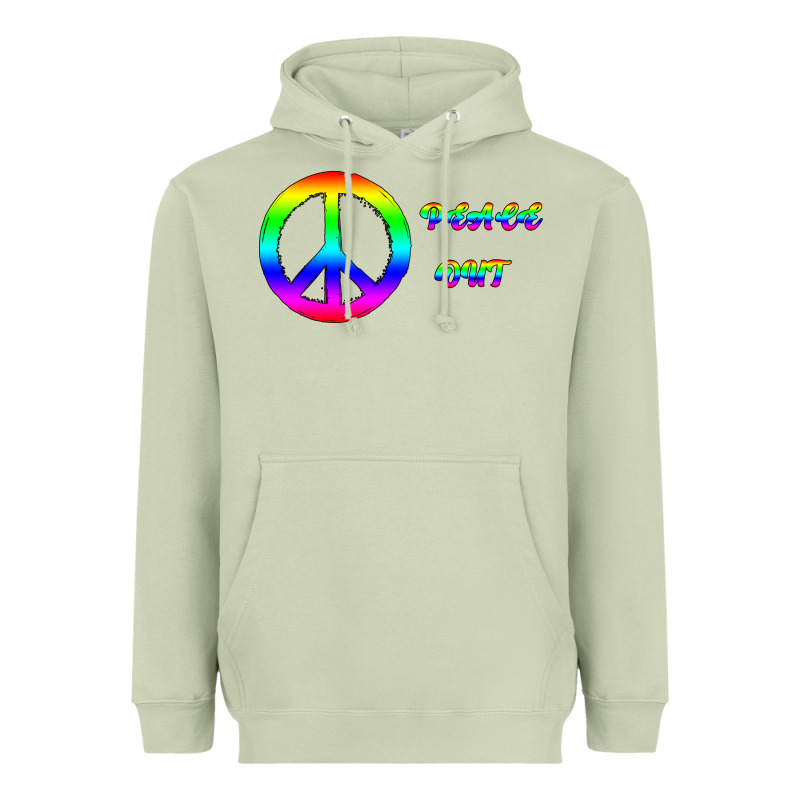 Peace Out Heavyweight Hoodie by Bettercallsaul | Teevron