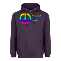 Plum Peace Out Heavyweight Hoodie - Bettercallsaul