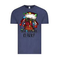 Vintage Denim you serious clark Christmas vacation rooster Vintage Tee - Jasminsmagicworld