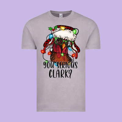 You Serious Clark Christmas Vacation Rooster Vintage Tee Designed By Jasminsmagicworld