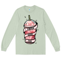 Matcha finish your tbr Long Sleeve Tee - MaliasSmallBusiness