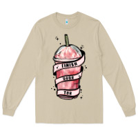 Mushroom finish your tbr Long Sleeve Tee - MaliasSmallBusiness
