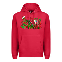 Cardinal i believe in santa paws Premium Hoodie - texasbilliewilder