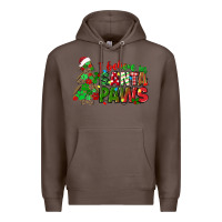 Coffee i believe in santa paws Premium Hoodie - texasbilliewilder