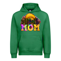 Emerald softball mom Urban Hoodie - OliviaCreatesArt