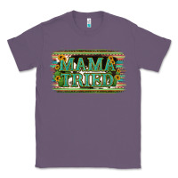 Lavender Cowhide Serappe Sunflower Mama Tried Classic Tee - Jasminsmagicworld