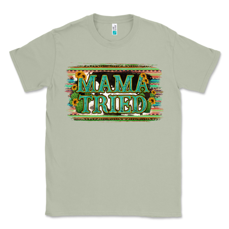 Cowhide Serappe Sunflower Mama Tried Classic Tee by Jasminsmagicworld | Teevron