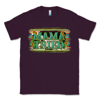 Plum Cowhide Serappe Sunflower Mama Tried Classic Tee - Jasminsmagicworld