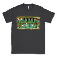 Smoke Cowhide Serappe Sunflower Mama Tried Classic Tee - Jasminsmagicworld