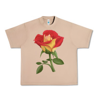 Burro Ketchup And Mustard Rose Urban Heavy Tee - LillyAllenDesigns