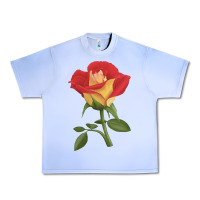 Grape Ice Ketchup And Mustard Rose Urban Heavy Tee - LillyAllenDesigns
