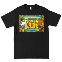 Black beach babe skinny metal can holder Premium Tee - HRA Design Shop