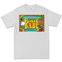 Dove Grey beach babe skinny metal can holder Premium Tee - HRA Design Shop