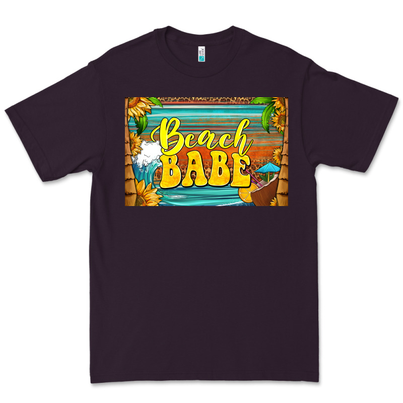 Beach Babe Skinny Metal Can Holder Premium Tee by HRA Design Shop | Teevron