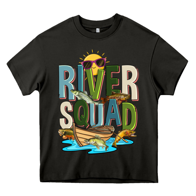 River Squad Heavy Core Tee by Zillion Design Studio | Teevron