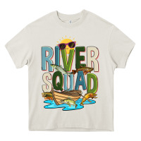 Cream river squad Heavy Core Tee - Zillion Design Studio