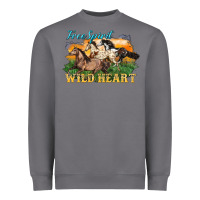 Storm free spirit wild heart 3 horses Heavyweight Sweatshirt - LillyAllenDesigns