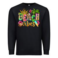 Black Beach vibes Premium Sweatshirt - NancyCooperArtShop