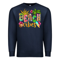 Navy Beach vibes Premium Sweatshirt - NancyCooperArtShop