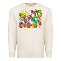 Sandshell Beach vibes Premium Sweatshirt - NancyCooperArtShop