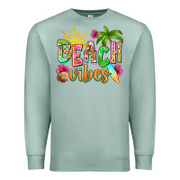 Seafoam Beach vibes Premium Sweatshirt - NancyCooperArtShop