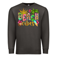Smoke Beach vibes Premium Sweatshirt - NancyCooperArtShop