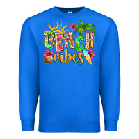 True Royal Beach vibes Premium Sweatshirt - NancyCooperArtShop