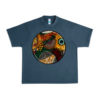 Midnight Navy juneteenth  coasters Urban Heavy Tee - AdoDesignShop