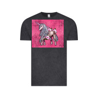Vintage Black unicorn Vintage Tee - LillyAllenDesigns