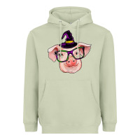 Matcha pig with halloween Heavyweight Hoodie - RanaPortraitStore