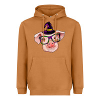 Pig With Halloween Heavyweight Hoodie | Teevron
