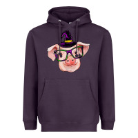 Plum pig with halloween Heavyweight Hoodie - RanaPortraitStore