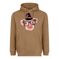 Toasted Coconut pig with halloween Heavyweight Hoodie - RanaPortraitStore